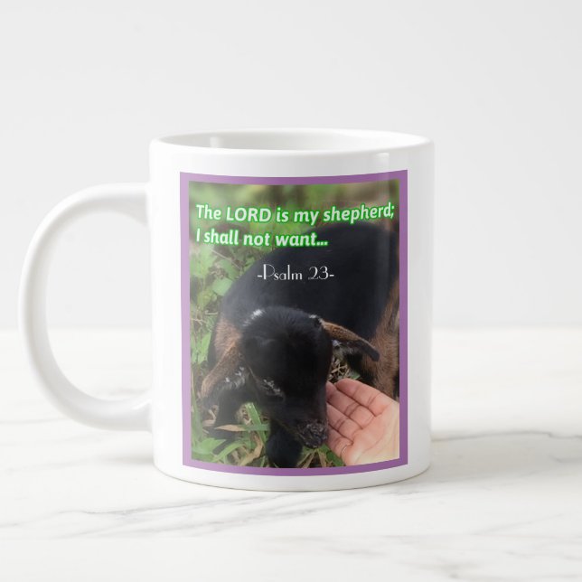 Personlig kaffe Mugg med inspirationsform Jumbo Mugg (Vänster)
