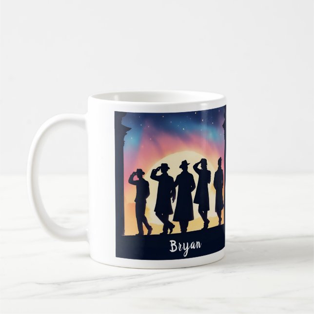 Personlig Kaffe/teaterskådespelare i Mugg (Vänster)