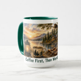 Personlig Kaffeälskare Mugg