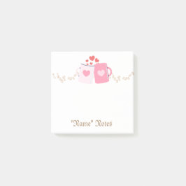 Personlig - kaffeanteckningar post-it block