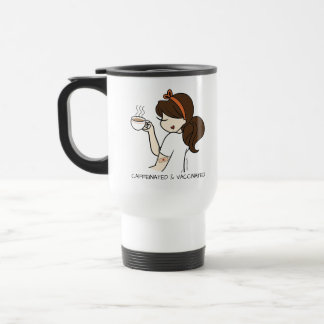 Personlig Kaffeinerat och vaccinerat kaffe Mugg