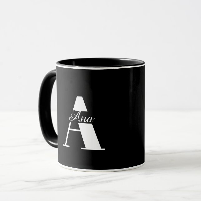 Personlig kaffekopp med namn (Framsida vänster)