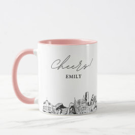 Personlig kaffemugg för bröllop i Denver
