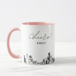 Personlig kaffemugg för bröllop i Houston