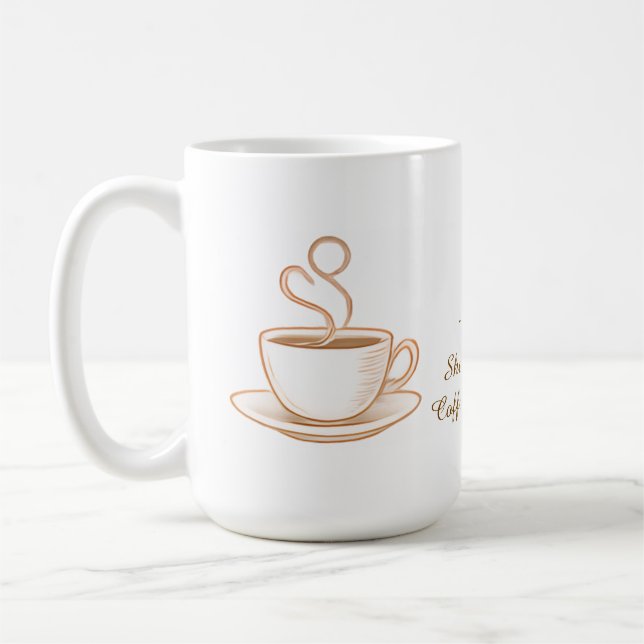 Personlig kaffemugg för Internationella kvinnodage (Vänster)