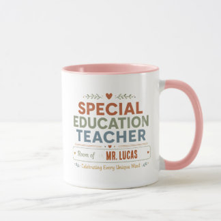 Personlig kaffemugg för speciallärare