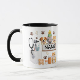 Personlig kaffemugg för veterinärer