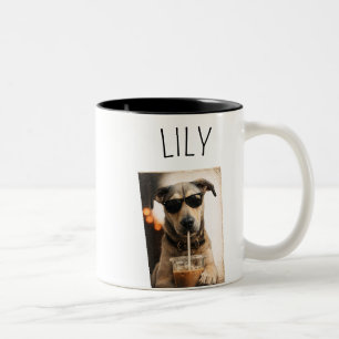 Personlig kaffemugg med husdjursfoto