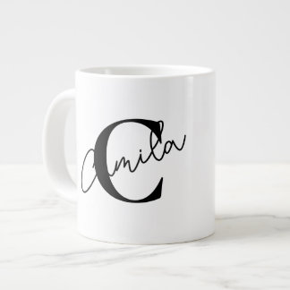 Personlig kaffemugg med namn jumbo mugg