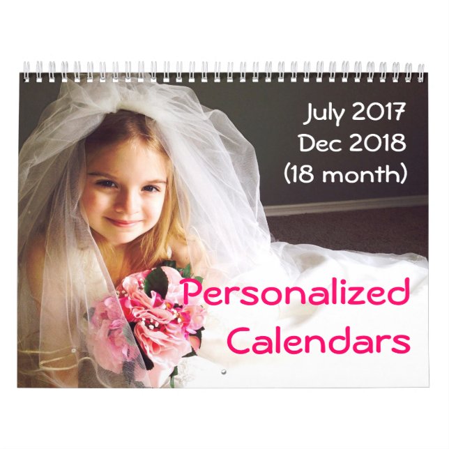Personlig Kalender 2017-2018 18 månader (Omslag)
