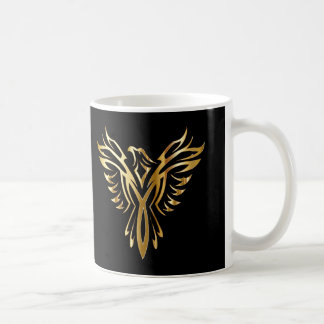 Personlig kalla guld- Phoenix Kaffemugg