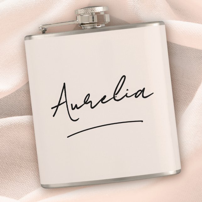 Personlig kalligrafi Namn Rosa Sängvätning Fickplunta (Skapare uppladdad)