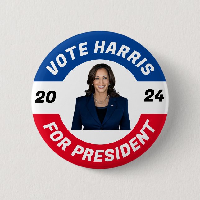 Personlig kamala Harris för president 2026 Knapp (Framsida)
