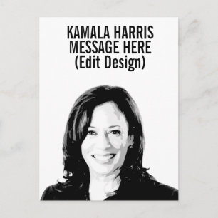 Personlig Kamala Harris Vykort