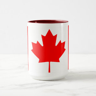 Personlig Kanadaflagga Anpassat Namn Canada Day Mugg