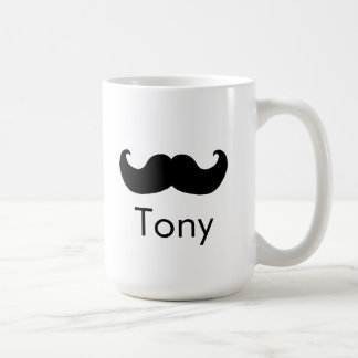 Personlig känd mustaschHerr mugg