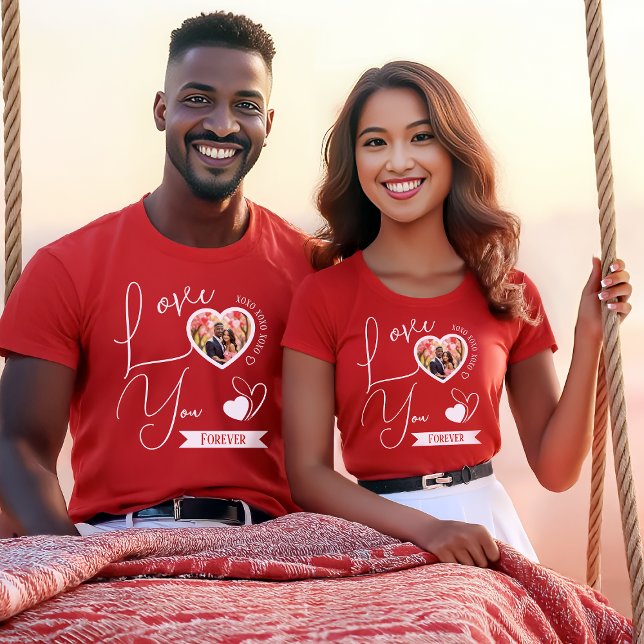 Personlig Kärlek Du för alla hjärtans dag T Shirt (Skapare uppladdad)