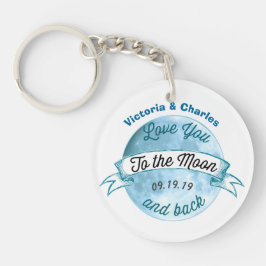 Personlig Kärlek Du till Måne och bak