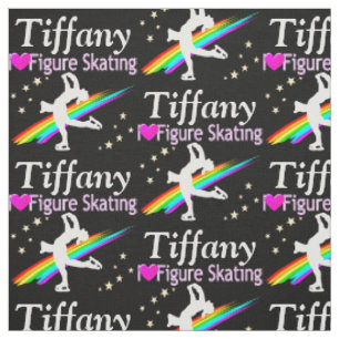 PERSONLIG KÄRLEK FIGUR SKATING FABRIC TYG