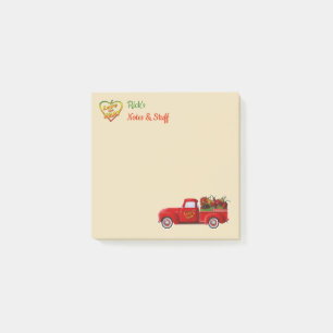 Personlig Kärlek, Heat Little Red Lastbil Post-it Block