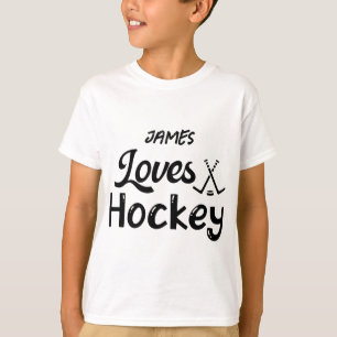 Personlig Kärlek Hockey T Shirt