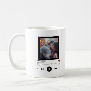 Personlig Kärlek, par årsdagar i Sång Kaffemugg
