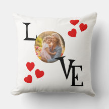 Personlig Kärlek Pillow med Mamma och Da Bild