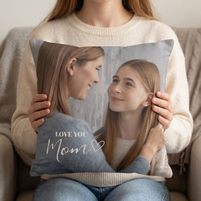 Personlig kärlek till mamma-foto kudde (Skapare uppladdad)