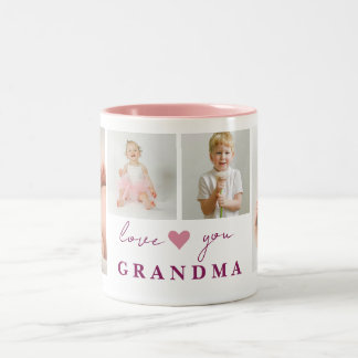 "Personlig 'Kärlek You Grandma' Coffee Mugg