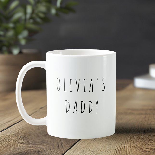 Personlig Kärlek You Pappa Photo Kaffemugg (Skapare uppladdad)