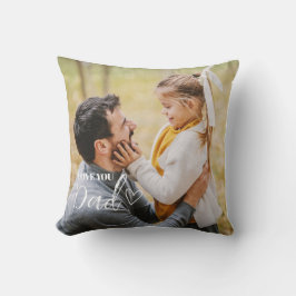 Personlig Kärlek You Pappa Photo Kudde