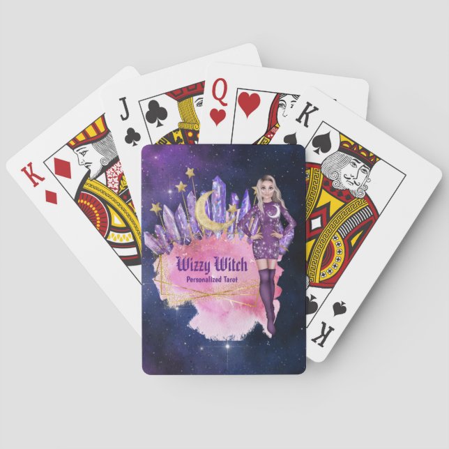 Personlig Kartomancy Tarot Speldeka Casinokort (Baksidan)