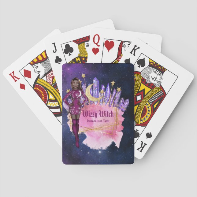 Personlig Kartomancy Tarot Speldeka Casinokort (Baksidan)