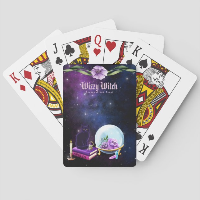 Personlig Kartomancy Tarot Speldeka Casinokort (Baksidan)