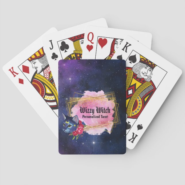 Personlig Kartomancy Tarot Speldeka Casinokort (Baksidan)