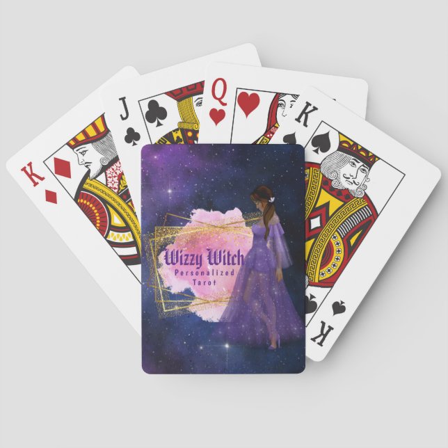Personlig Kartomancy Tarot Speldeka Casinokort (Baksidan)