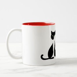 Personlig Katt-Feine-kaffe Mugg