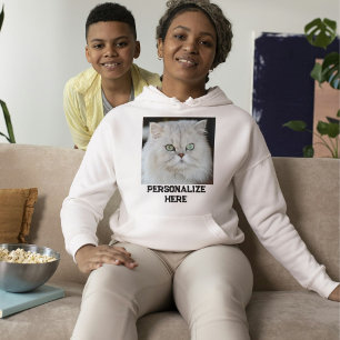 Personlig kattmamma ask- och svart citat husdjur f t shirt