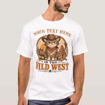 Personlig kattmamma eller kattpappa western cowboy