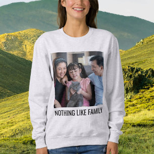 Personlig kattmamma familj husdjur foto svart ask t shirt