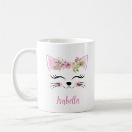 Personlig Kattskalle mugg