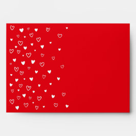 Personlig Kawaii Cute Red Hearts Snigel Mail