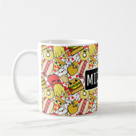 Personlig Kawaii Food Kaffemugg