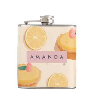 Personlig Kawaii Lemon Tart Mönster Fickplunta