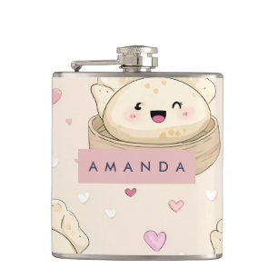 Personlig Kawaii Pastel Dumpling Mönster Fickplunta