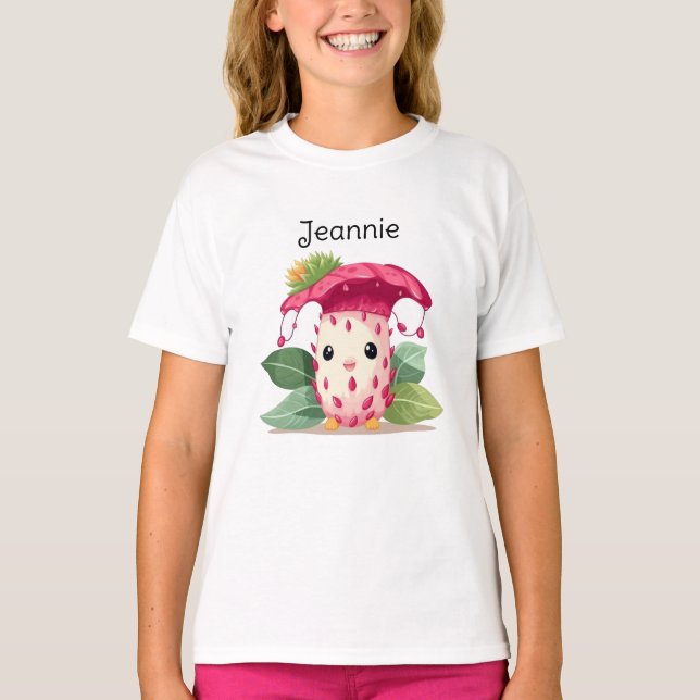 Personlig Kawaii Tecknad Kindergarten Student T Shirt (Framsida)