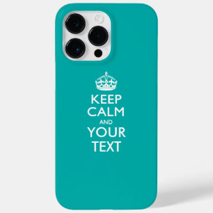 Personlig KEEP CALM OCH Din Text