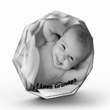 Personlig Keepie Helgdag Grandpa Photo Block
