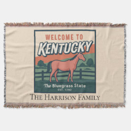 Personlig Kentucky Kastfilt Filt