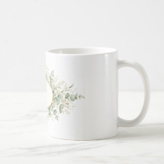 Personlig keramikkopp med botanisk monogram, Eucal Kaffemugg